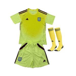 Maillot Kit Aston Villa Gardien Enfant Jaune 2025/2026