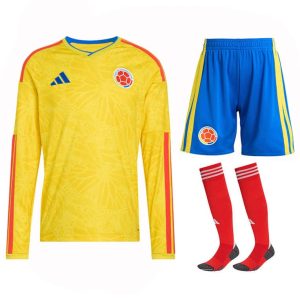 Maillot Kit Colombie Domicile Enfant Manches Longues 2026/2027