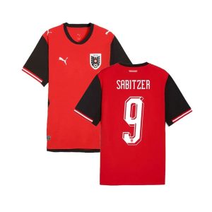 Maillot Autriche Domicile 2026/2027 (Sabitzer 9)