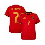 Maillot Belgique Domicile 2026/2027 (De Bruyne 7)