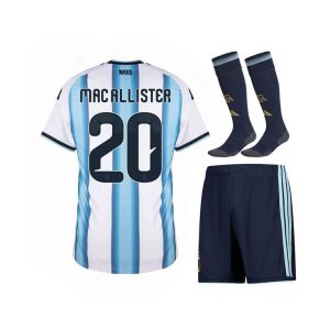 Maillot Kit Argentine Domicile Enfant 2026/2027 (Mac Allister 20)