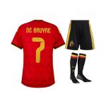 Maillot Kit Belgique Domicile Enfant 2026/2027 (De Bruyne 7)