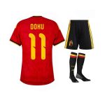 Maillot Kit Belgique Domicile Enfant 2026/2027 (Doku 11)