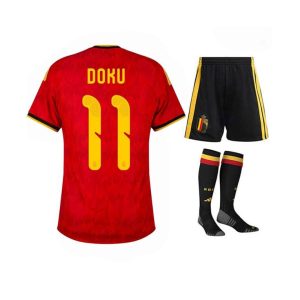 Maillot Kit Belgique Domicile Enfant 2026/2027 (Doku 11)