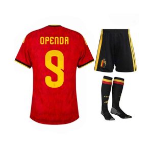 Maillot Kit Belgique Domicile Enfant 2026/2027 (Openda 9)