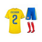 Maillot Kit Colombie Domicile Enfant 2026/2027 (Escobar 2)