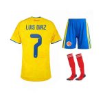 Maillot Kit Colombie Domicile Enfant 2026/2027 (Luis Diaz 7)