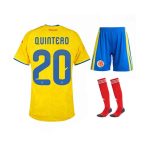 Maillot Kit Colombie Domicile Enfant 2026/2027 (Quintero 20)