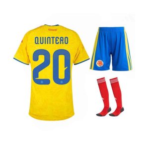 Maillot Kit Colombie Domicile Enfant 2026/2027 (Quintero 20)