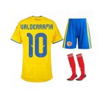 Maillot Kit Colombie Domicile Enfant 2026/2027 (Valderrama 10)