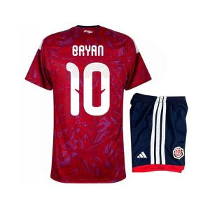 Maillot Kit Costa Rica Domicile Enfant 2026/2027 (Bryan 10)