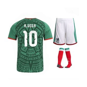 Maillot Kit Mexique Domicile Enfant 2026/2027 (A.Vega 10)