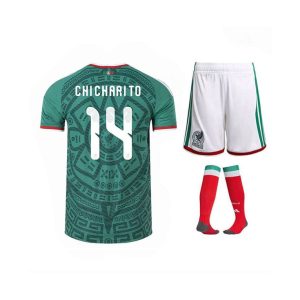 Maillot Kit Mexique Domicile Enfant 2026/2027 (Chicharito 14)