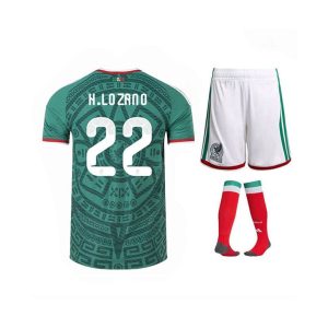 Maillot Kit Mexique Domicile Enfant 2026/2027 (H.Lozano 22)