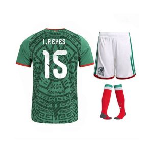 Maillot Kit Mexique Domicile Enfant 2026/2027 (I.Reyes 15)