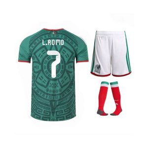 Maillot Kit Mexique Domicile Enfant 2026/2027 (L.Romo 7)