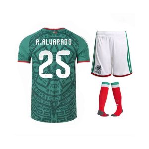 Maillot Kit Mexique Domicile Enfant 2026/2027 (R.Alvarado 25)