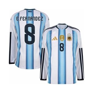 Maillot Manches Longues Argentine Domicile 2026/2027 (E.Fernandez 8)