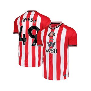 Maillot Sunderland Domicile 2025/2026 (Poveda 49)