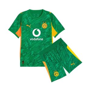 Maillot Kit Gardien Borussia Dortmund Enfant 2025/2026 Vert