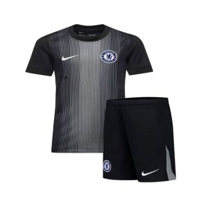 Maillot Kit Gardien Chelsea Enfant 2025/2026 Noir