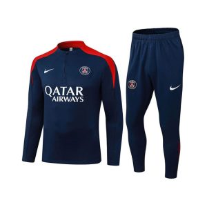 Survêtement PSG 2025/2026 Bleu Rouge