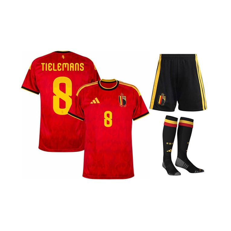 Maillot Kit Belgique Tielemans Domicile 2026/2027 Homme