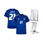 Maillot Kit Italie Zola Domicile 2026/2027 Homme