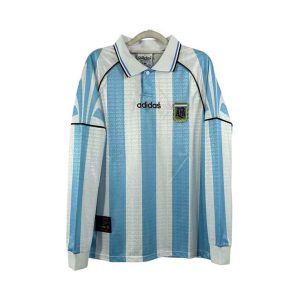 Maillot Rétro Manches Longues Argentine Domicile 1997