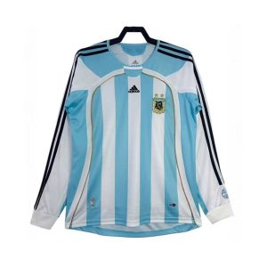 Maillot Rétro Manches Longues Argentine Domicile 2006