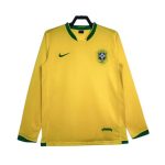 Maillot Rétro Manches Longues Bresil Domicile 2006