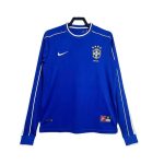 Maillot Rétro Manches Longues Bresil Extérieur 1998