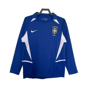 Maillot Rétro Manches Longues Bresil Extérieur 2002