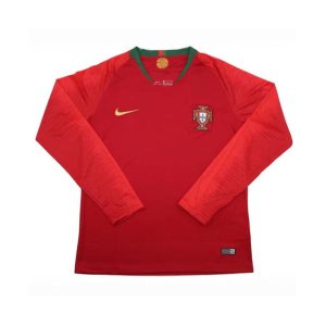 Maillot Rétro Manches Longues Portugal Domicile 2018