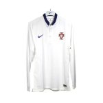Maillot Rétro Manches Longues Portugal Extérieur 2014