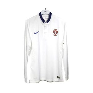 Maillot Rétro Manches Longues Portugal Extérieur 2014