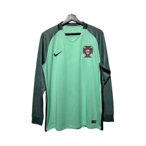Maillot Rétro Manches Longues Portugal Extérieur 2016