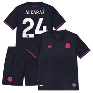 Maillot Kit Everton Fourth Enfant 2025/2026 (Alcaraz 24)