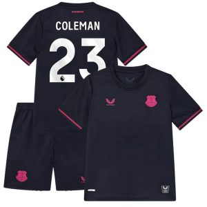 Maillot Kit Everton Fourth Enfant 2025/2026 (Coleman 23)