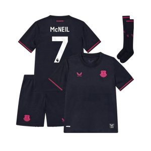 Maillot Kit Everton Fourth Enfant 2025/2026 (McNeil 7)