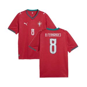 Maillot Portugal Domicile 2026/2027 (B.Fernandes 8)