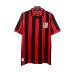 Maillot Rétro AC Milan 125 Ans Rouge Noir