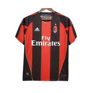 Maillot Rétro AC Milan Domicile 2010/2011