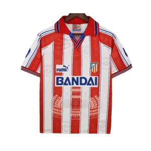 Maillot Rétro Atletico Madrid Domicile 1996/1997