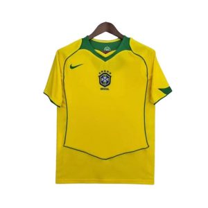 Maillot Rétro Bresil Domicile 2004