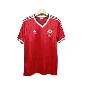 Maillot Rétro Manchester United Domicile 1983/1984