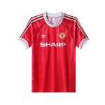 Maillot Rétro Manchester United Domicile 1990/1991