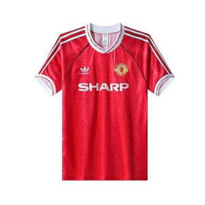 Maillot Rétro Manchester United Domicile 1990/1991