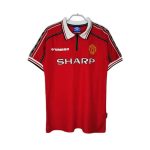 Maillot Rétro Manchester United Domicile 1998/1999