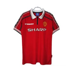 Maillot Rétro Manchester United Domicile 1998/1999
